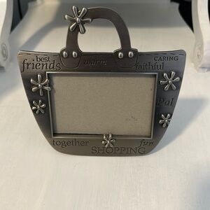 Fetco Friends Purse Pewter Photo Frame